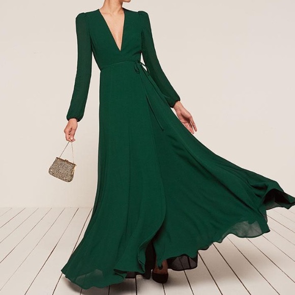 the reformation milan dress